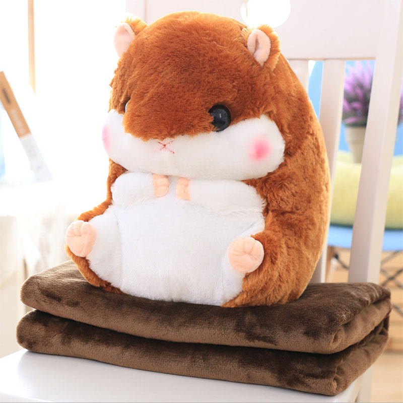 Игрушка-подушка Хомячок